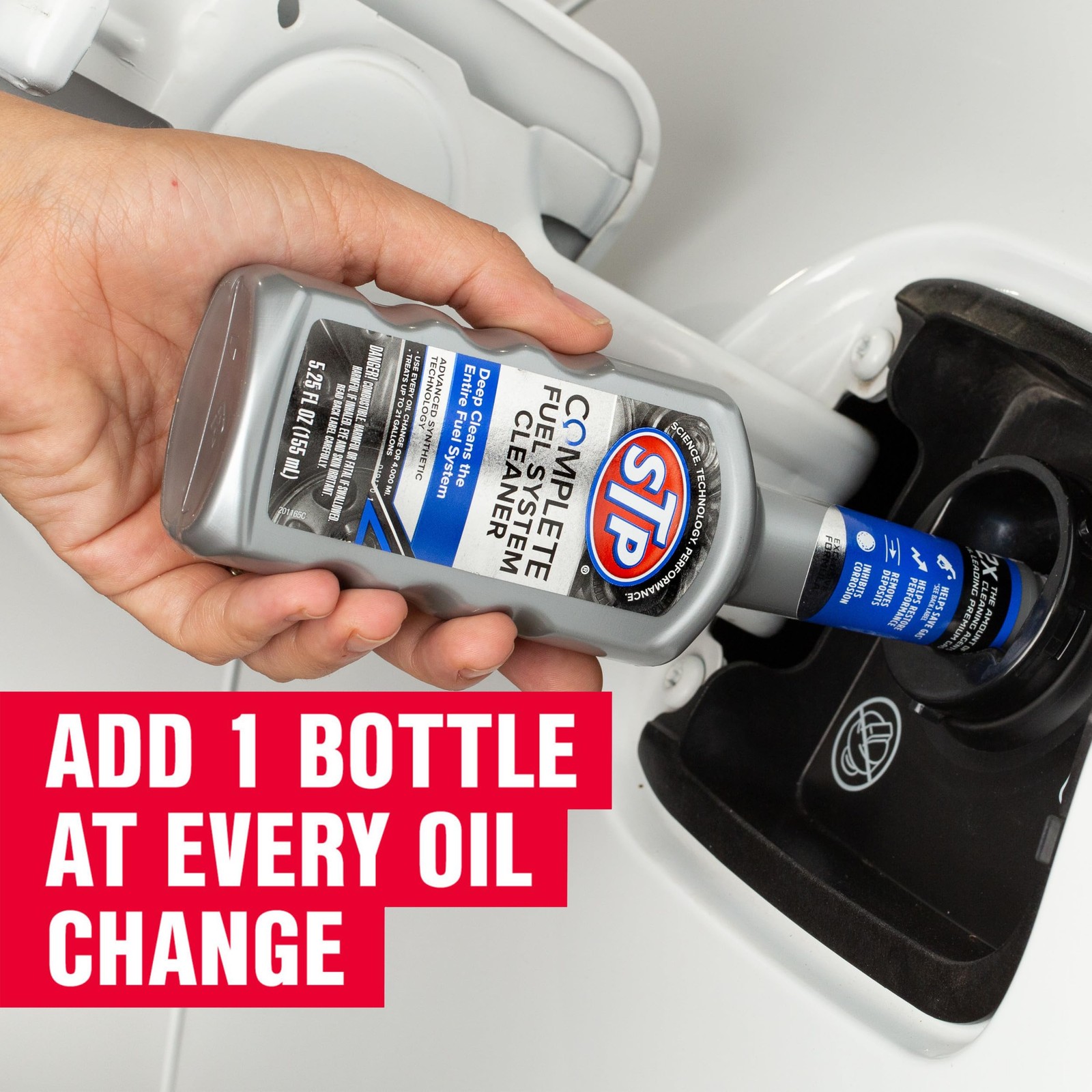STP Complete Fuel System Cleaner Multicoloured 1 Count Restores Performance
