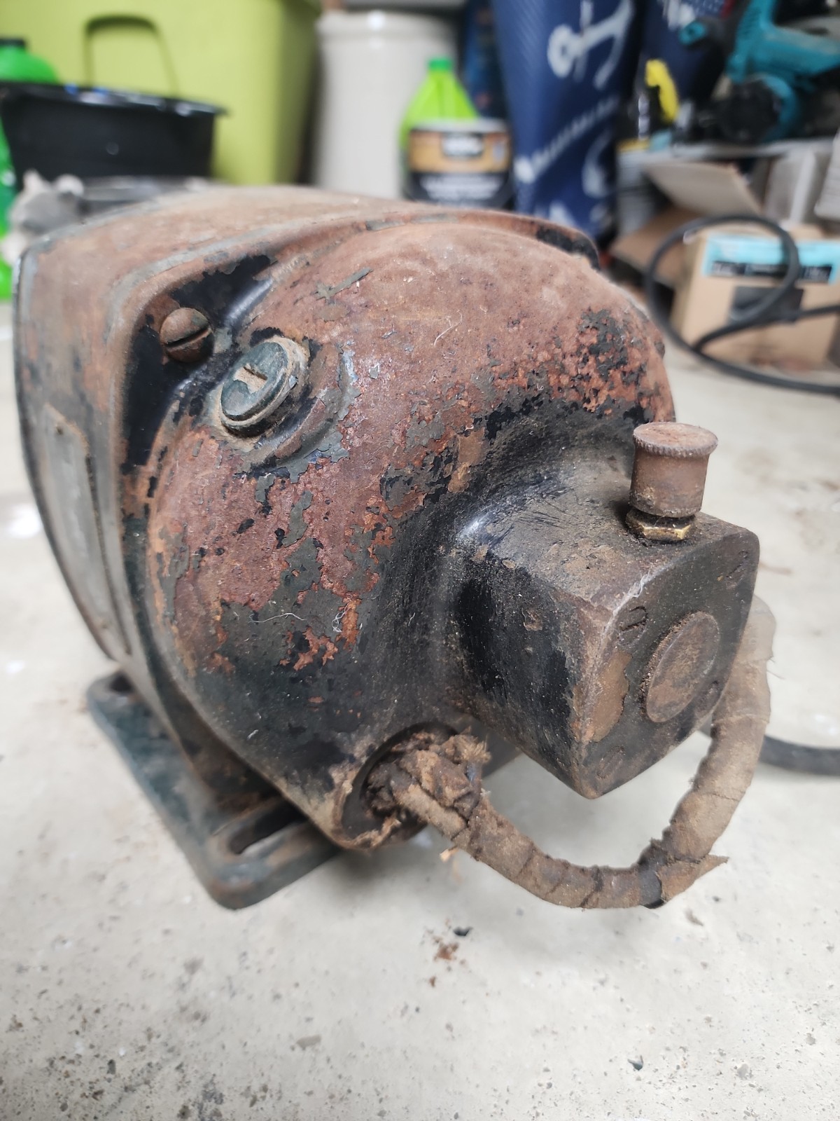 🔥 Vintage Leland Electric Motor 1Phase 1/3 HP 115V/230V 1725 RPM – Runs