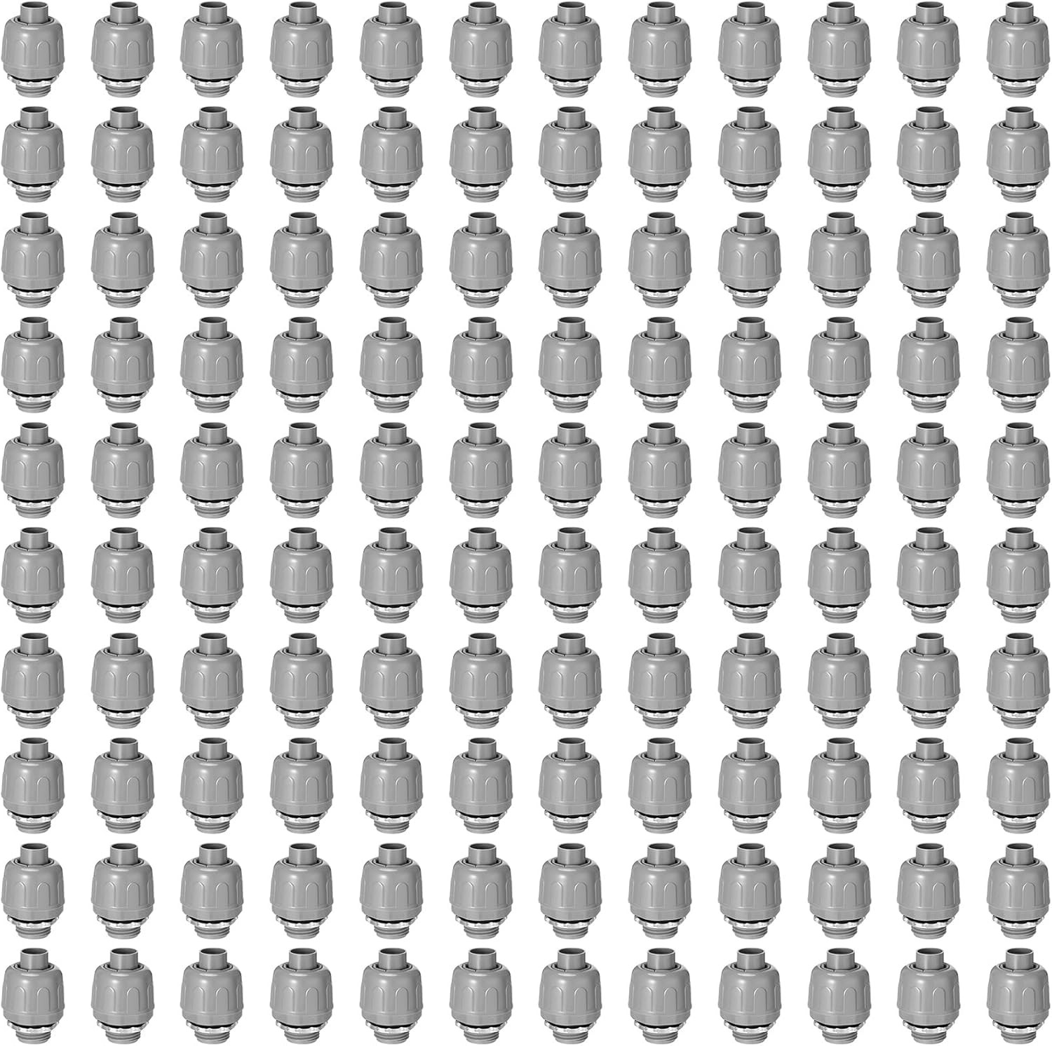 1/2 Inch Liquid Tight Connector PVC Electrical Conduit Fittings Straight 180 Deg