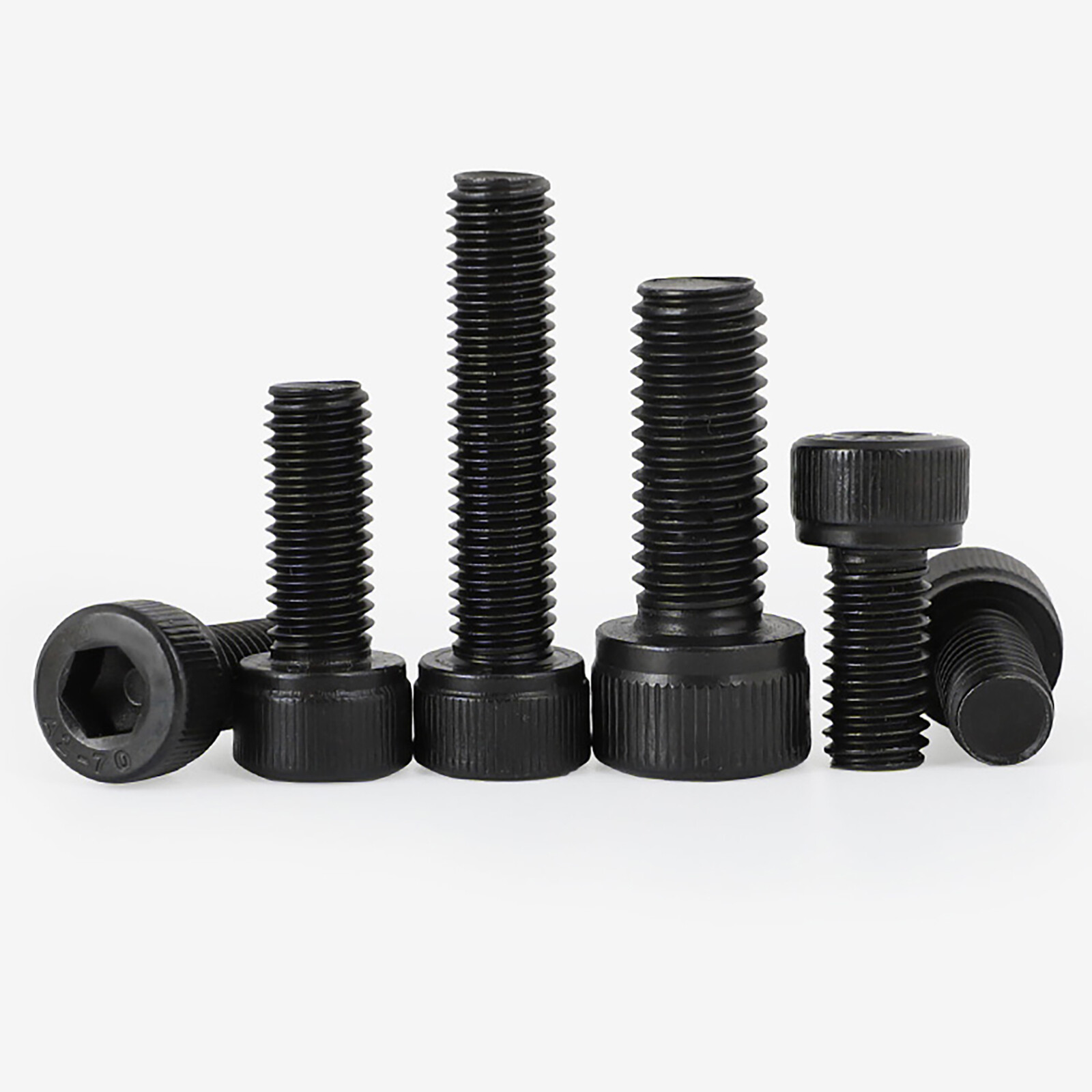 DIN 912 Black Cap Head Screws A2-70 Stainless Steel Allen Key Bolts M4 M5 M6 M8