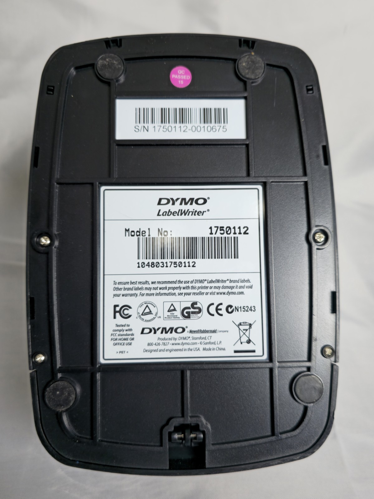 DYMO LabelWriter 450 Duo Thermal Label Printer w/Power Supply USB Cable