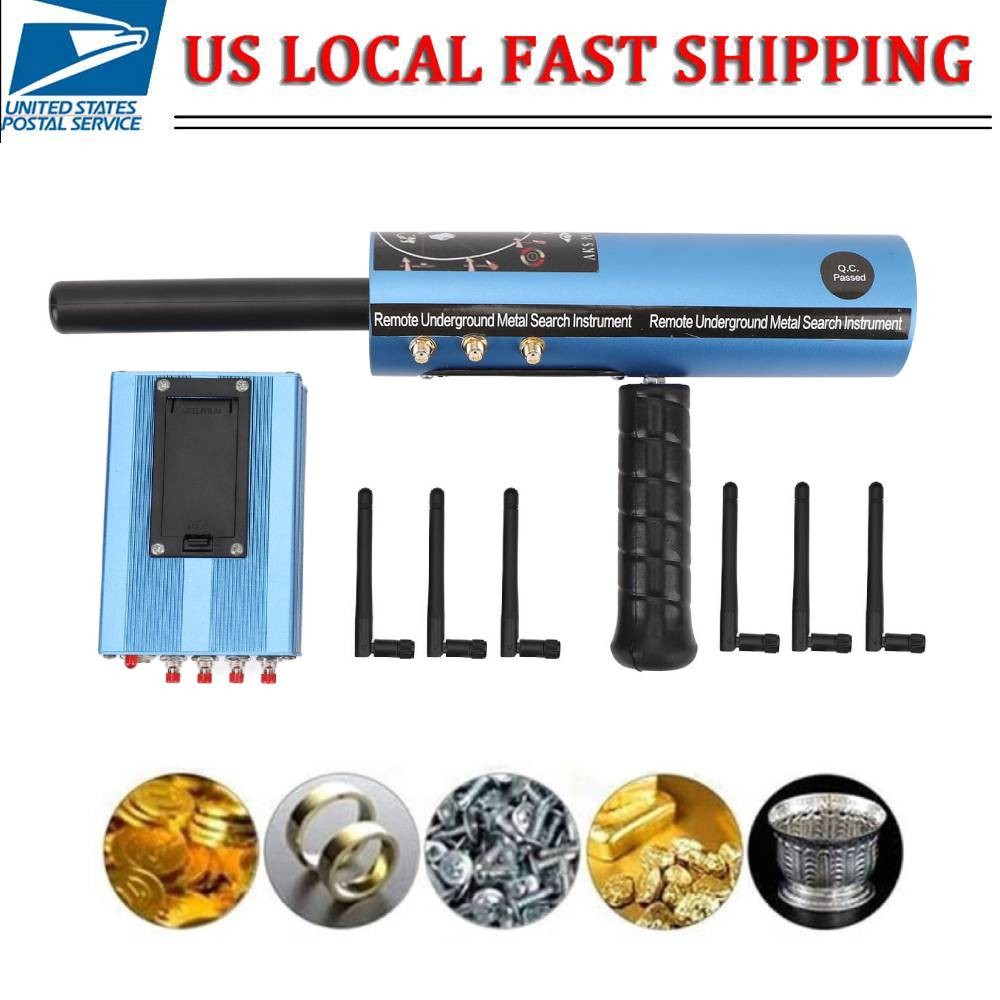 Metal Detector 30m Depth Metal Pinpointer 1200m Range Gold Silver Detector