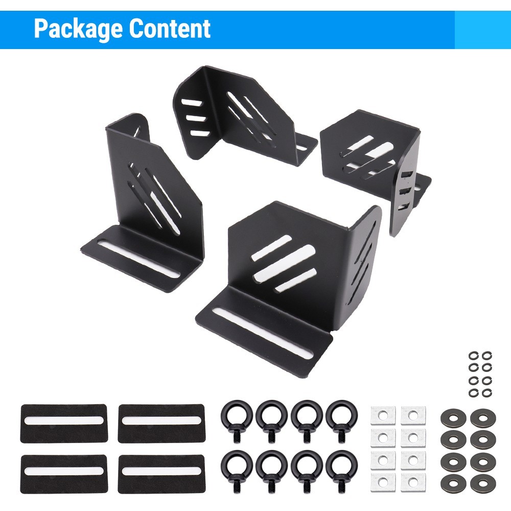 Powder Coated Stainless Steel Corner Bracket With T-Slot Channel Universal Fit