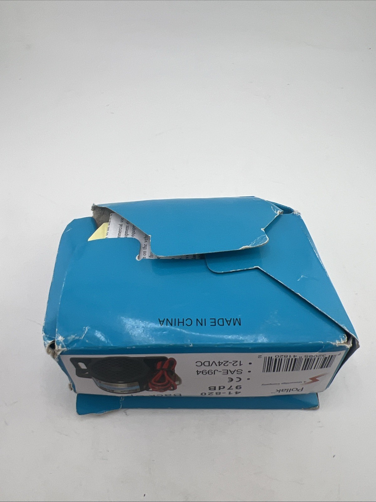 Pollak 41-820 Back-Up Alarm 97 dB New NO Mounting Screws