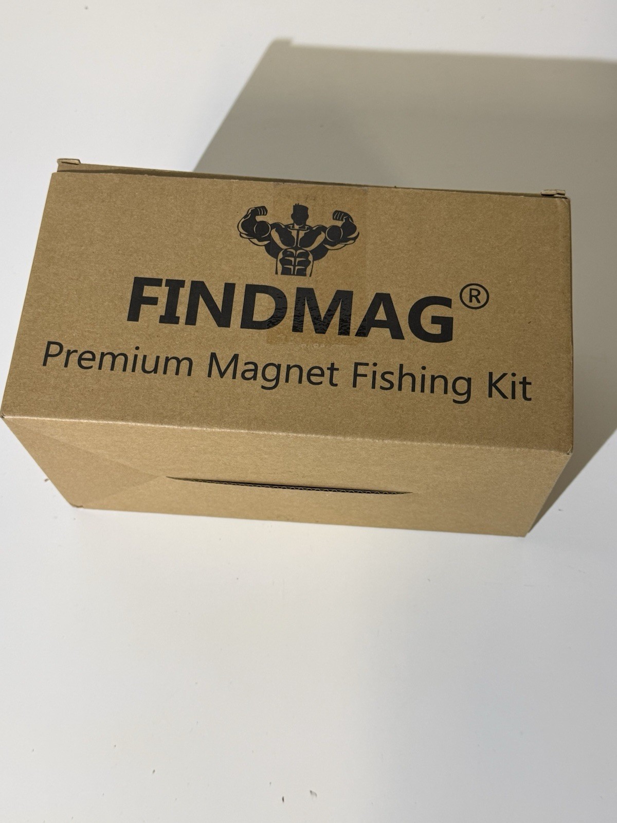 NEW FINDMAG Double Sided Magnet Fishing Kit with Rope, 2.95 inches