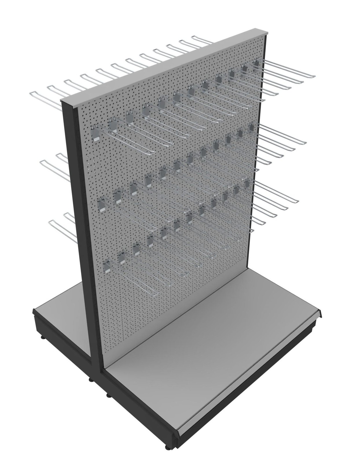 Middle room gondola metal shelf gondola shelf sales shelf 145×100 cm HxW Tego Eden