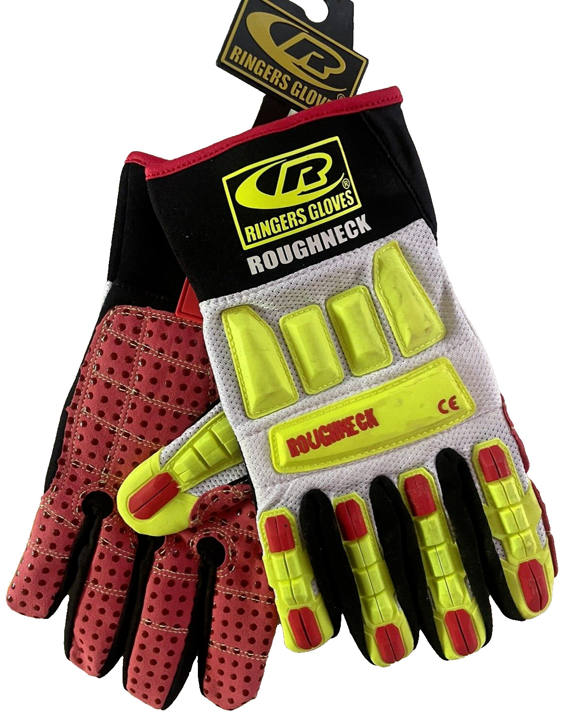 9 Pairs Total RINGERS ROUGHNECK 268 Vented Gloves 1xS +3xL +3xXL +1xXXL +1xXXXL