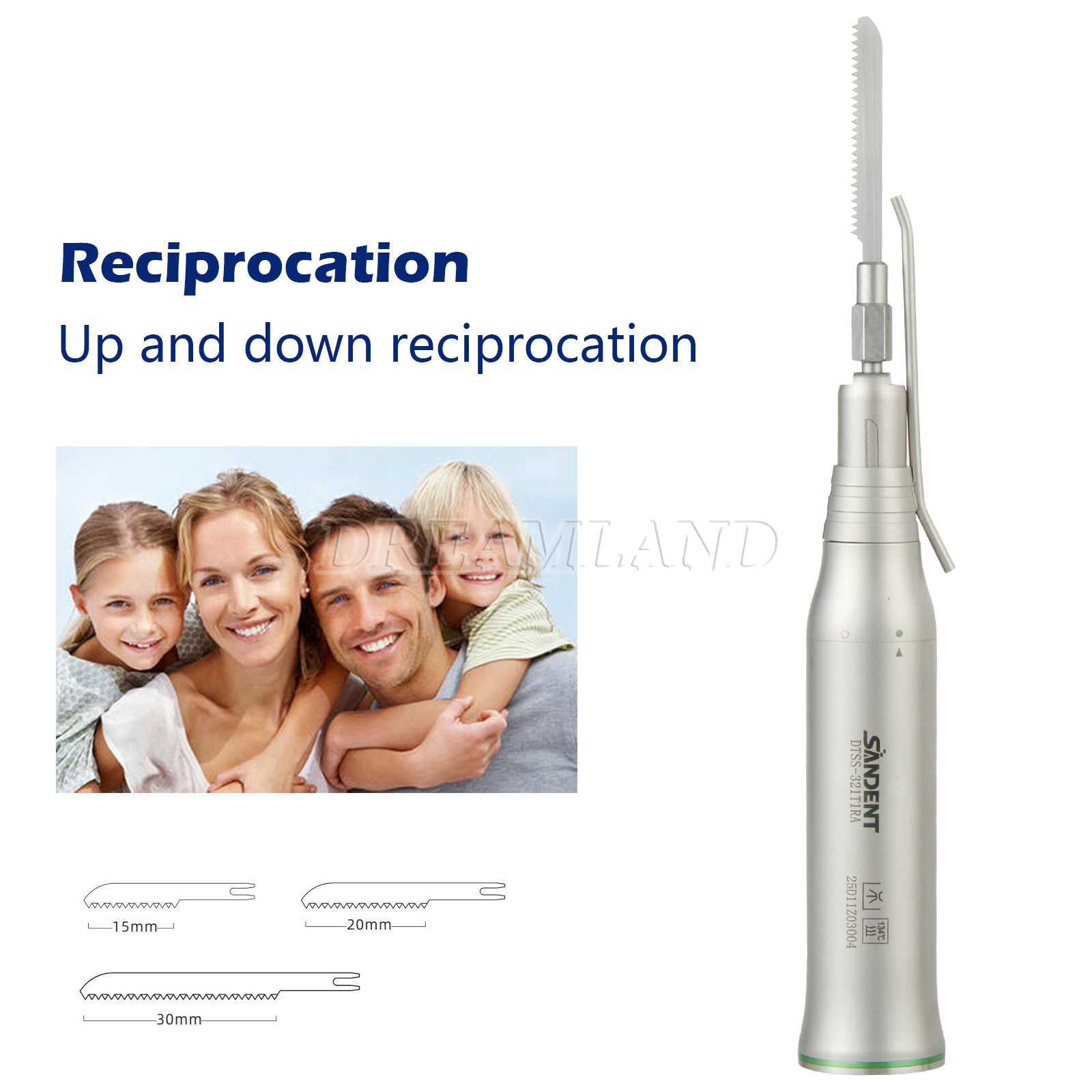 Dental Micro Saw Surgical Handpiece Reciprocating Bone Cutting Saw Blade Tools
