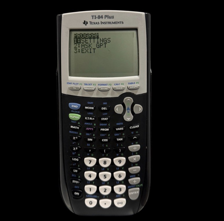 Custom TI-84 Plus AI Graphing Calculator – WiFi ChatGPT Link – Stealth Mod