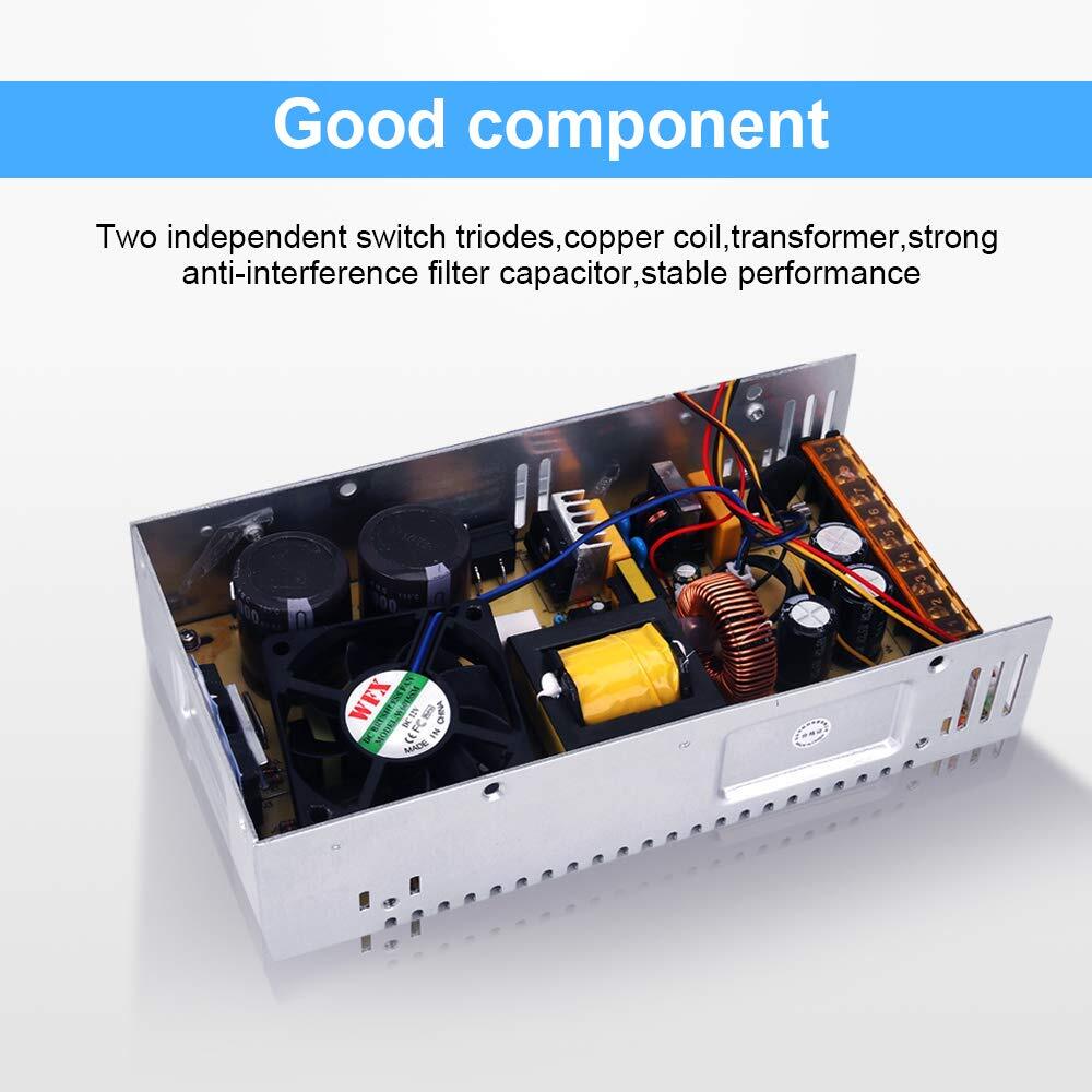 Adjustable Dc Power Voltage Converter Ac 110v220v To Dc 048v 10a Module Switchin
