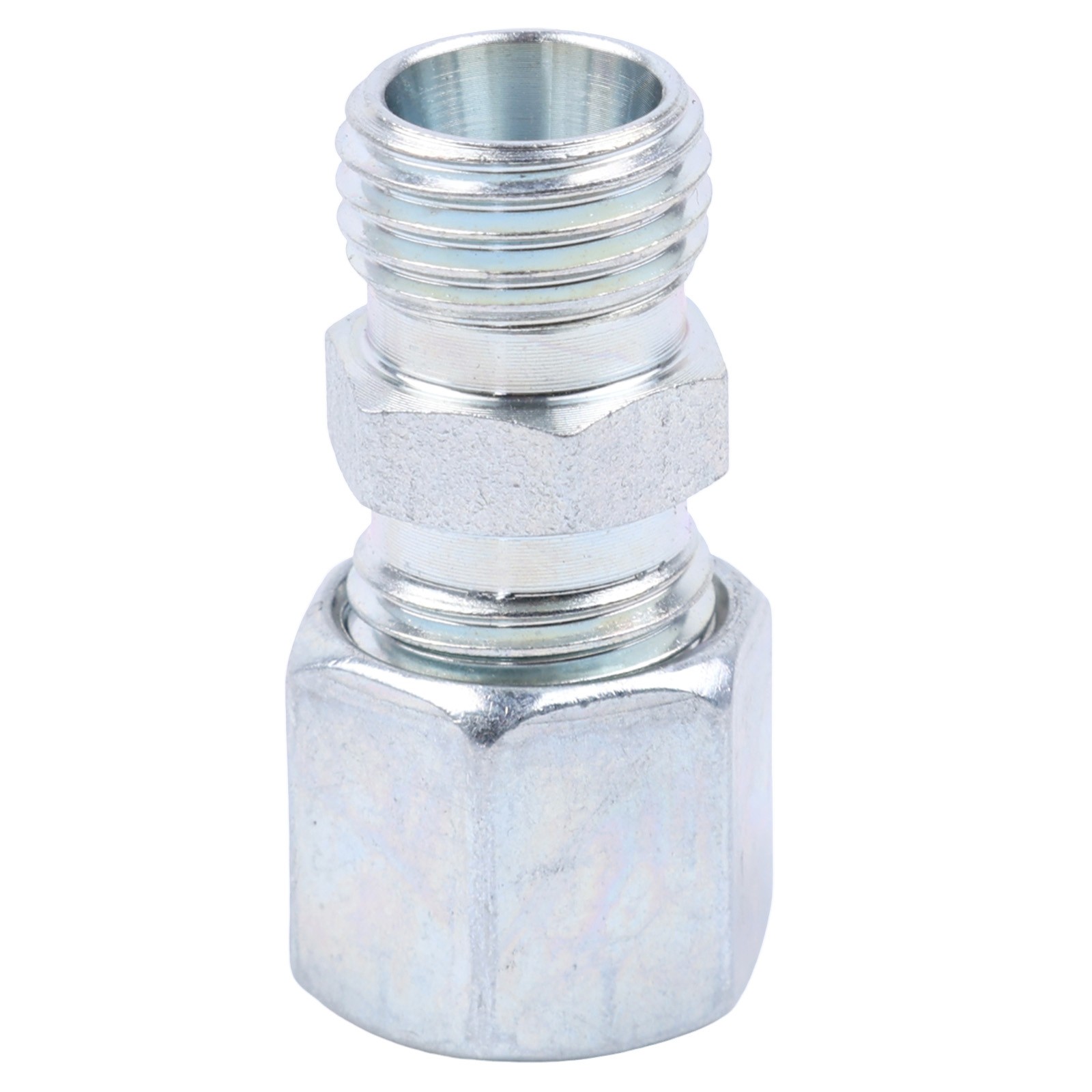 Hydraulic Flow Control Fitting,Mini Excavator,AGT,Inline,M14,SS,Reduce Jerkiness