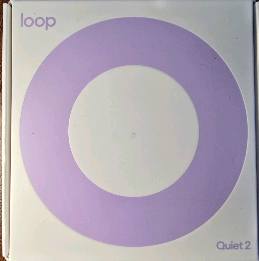 Loop Quiet 2 Earplugs Reusable Noise Reducing Earplugs VIOLET