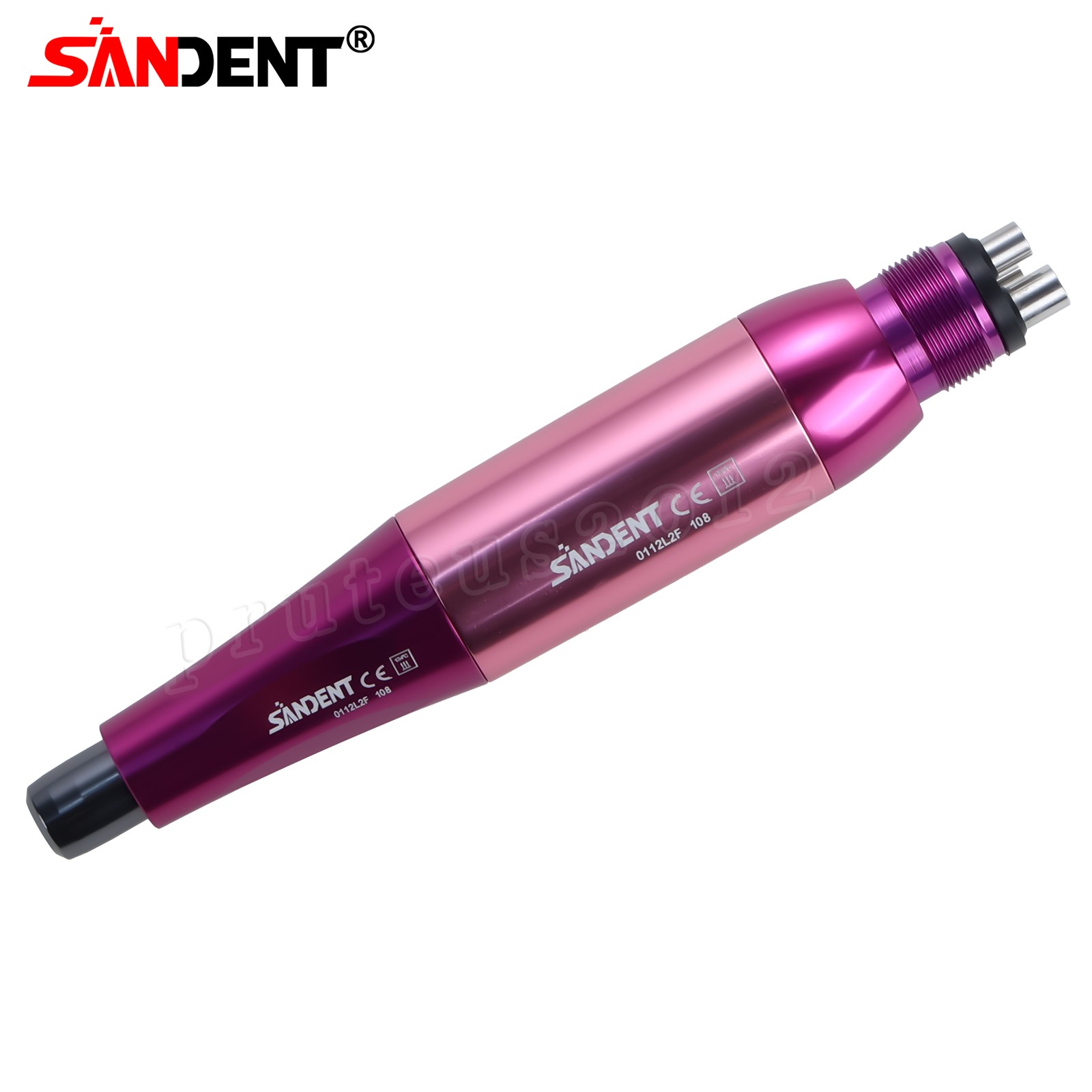 1-5* Dental Hygiene Prophy Handpiece Air Motor 4Holes 4:1 Nose Cone 360°Swivel