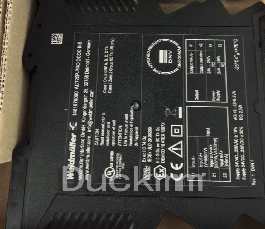 1pc New Weidmuller ACT20P-PRO-DCDC-II-S Sealed PLC Module Fast Ship US Free TAX