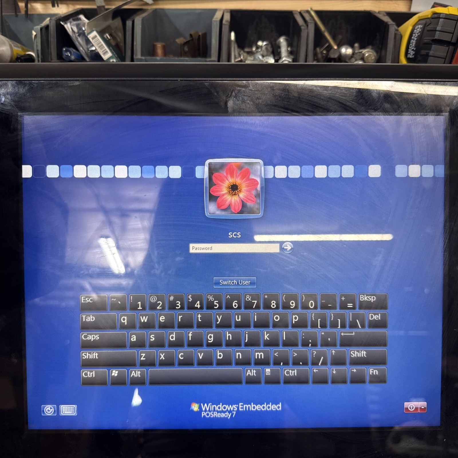 Touch Dynamic Breeze All-In-One Touchscreen POS System Working .Windows embedded