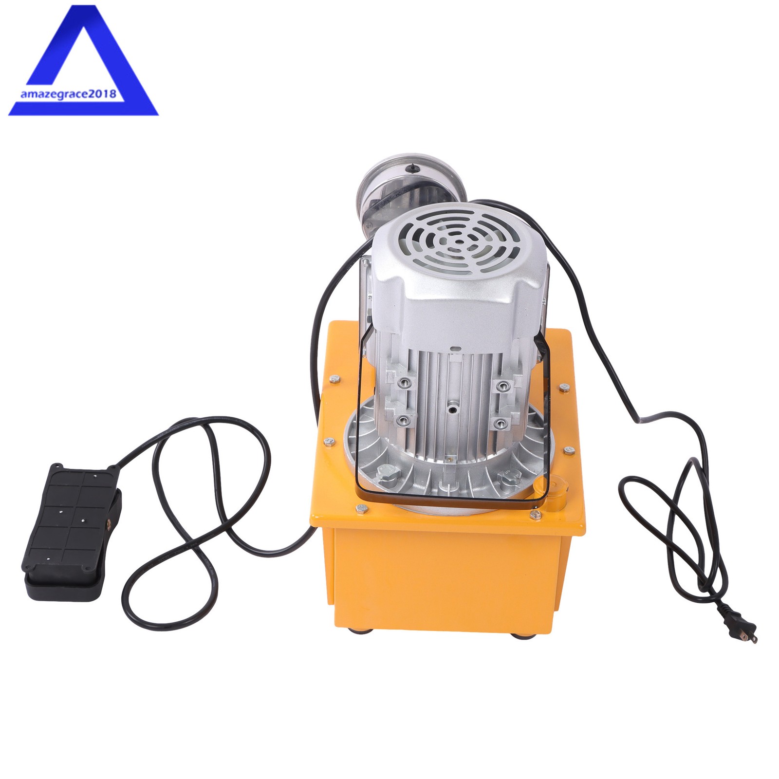Electric Hydraulic Pump Single Acting Oil Pump 10000 PSI 750W 8L Solenoid Valve