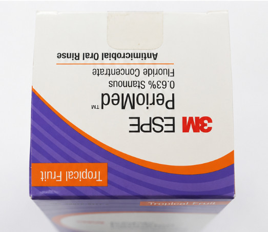 3M ESPE PerioMed 0.63% Stannous Fluoride Oral Rinse Tropical Fruit 10 oz