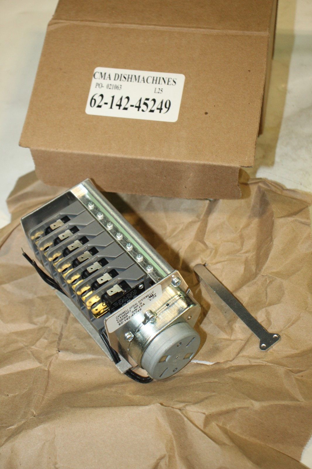 NEW Hobart ADS 00-436265 Cam 7 Timer 90 Sec 62-142-45249 C10B07-90S