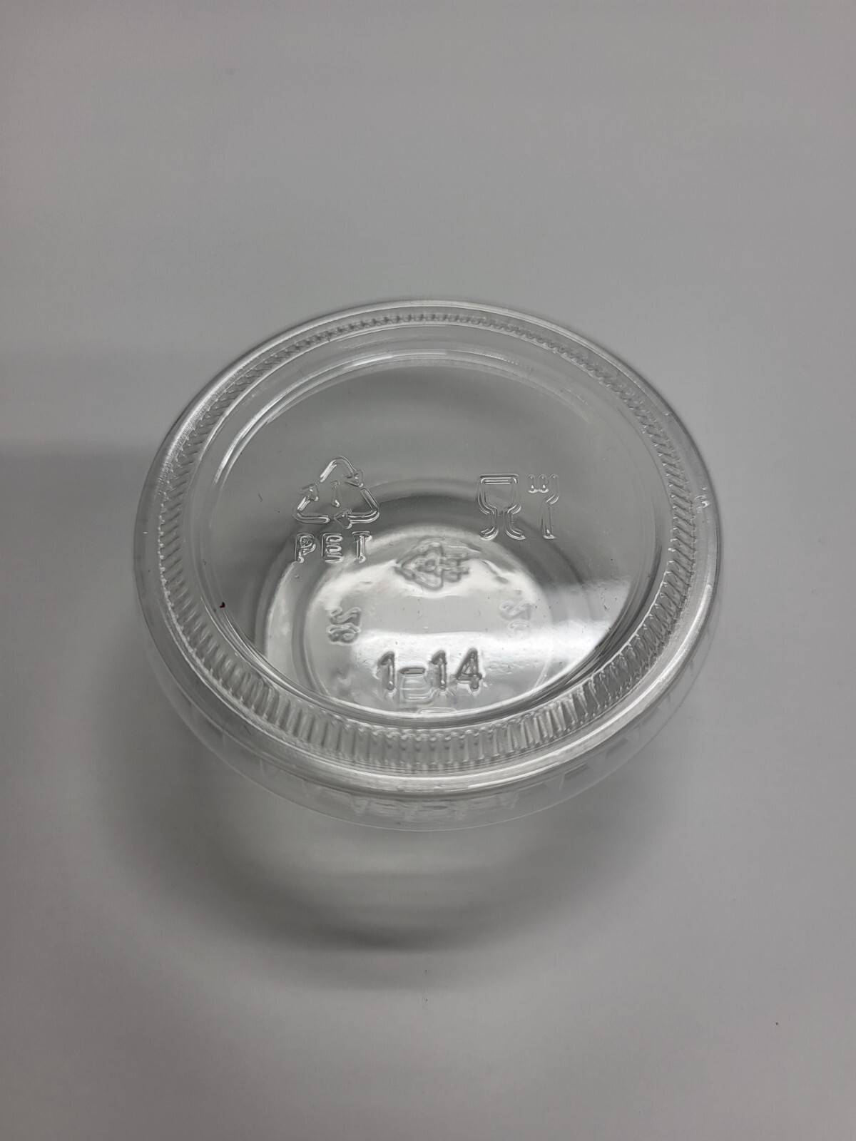 2 oz Plastic Clear Portion Cups Sauce Souffle Cup With Lids (Set Of 125)