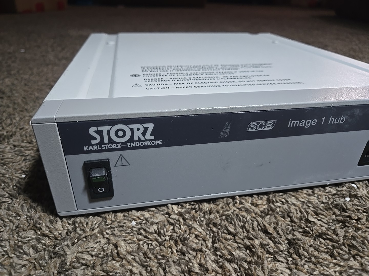 Storz SCB Image 1 222000 20 Camera Control Unit Model 22200020-101 SN MIP036616