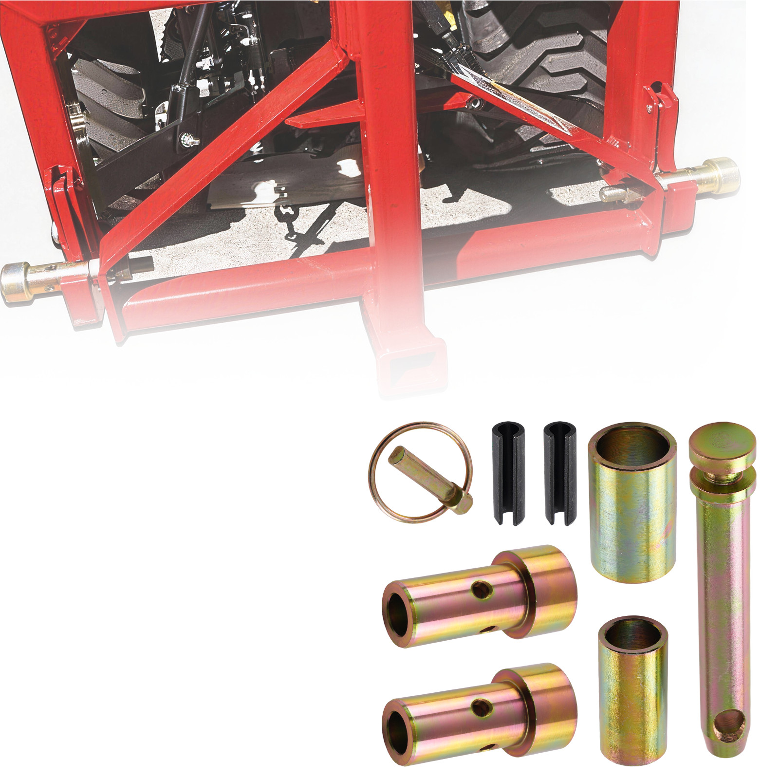 3-Point Hitch for Massey Ferguson Kubota New Holland Tractor Adapter Cat 1