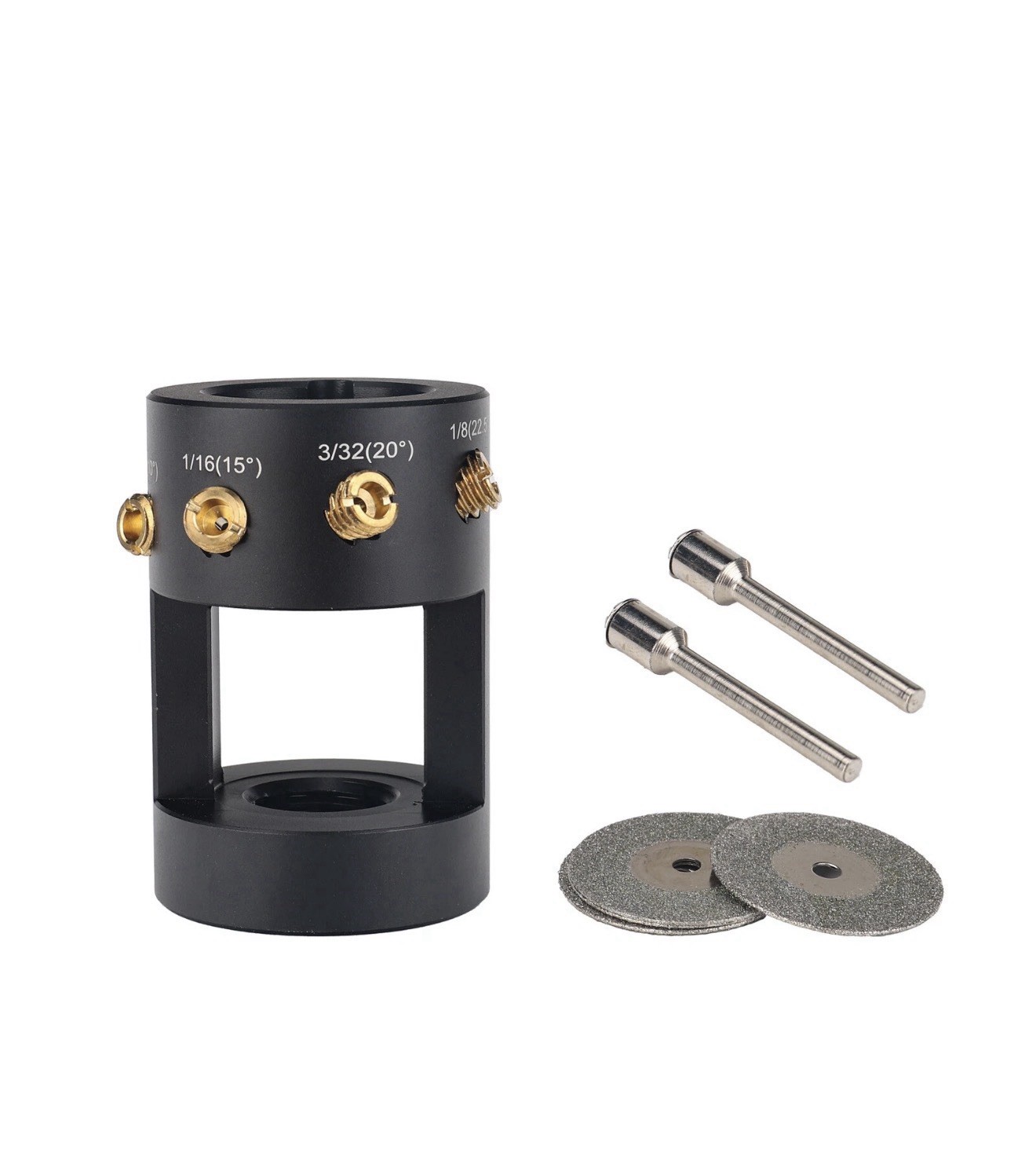TIG Welding Tungsten Electrode Grinder Sharpener Multi-Angle & Offsets Cut-off