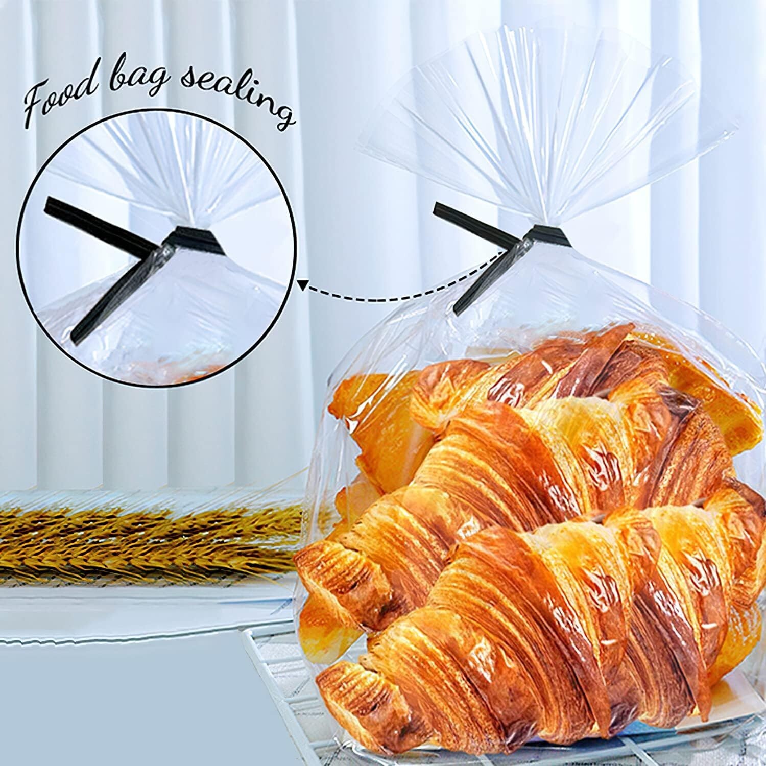 400 Pcs Twist Ties for Bags 5″ Cable Ties Bag Twist Ties for Cord Twist Bread