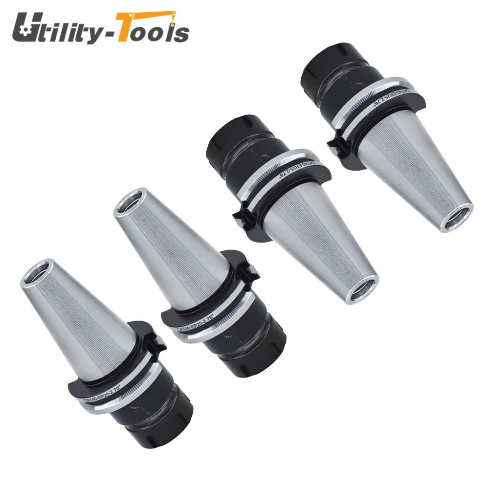 4 Pack ER25 CAT40 Collet Chuck W. 2.76″ Gage Length Chucks Tool Holder Set