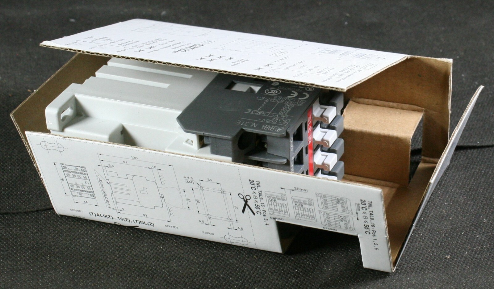 One (1) ABB NL31E-81 Contactor Relay 24 V DC 1SBH143001R8131 Bulgaria NEW