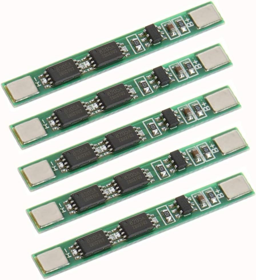 5PCS 1S 3.7V 4A 18650 Charger PCB BMS Protection Board for Li-Ion Lithium Batter