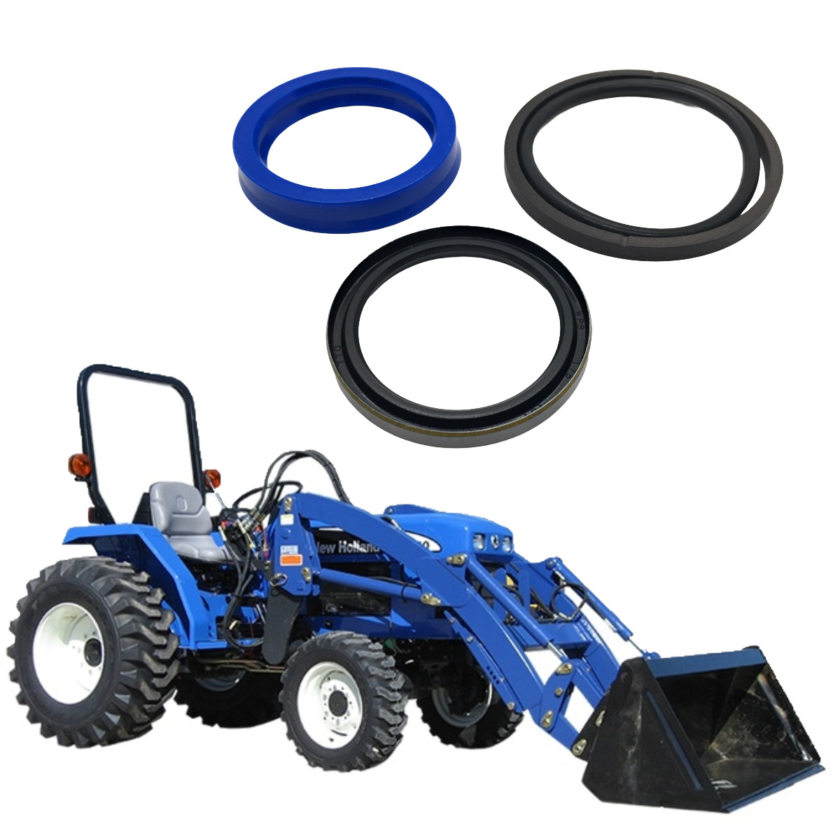 Lift Cylinder Seal Kit New Holland Case 18LA 260TLA 270L L360 L360A LX118 LX360