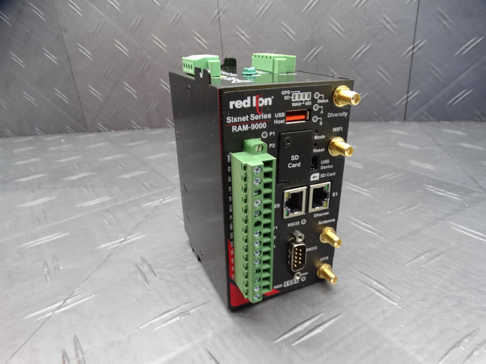 Red Lion Controls Sixnet RAM-9931-VZ Cellular RTU Wi-Fi LTE 4G Connection