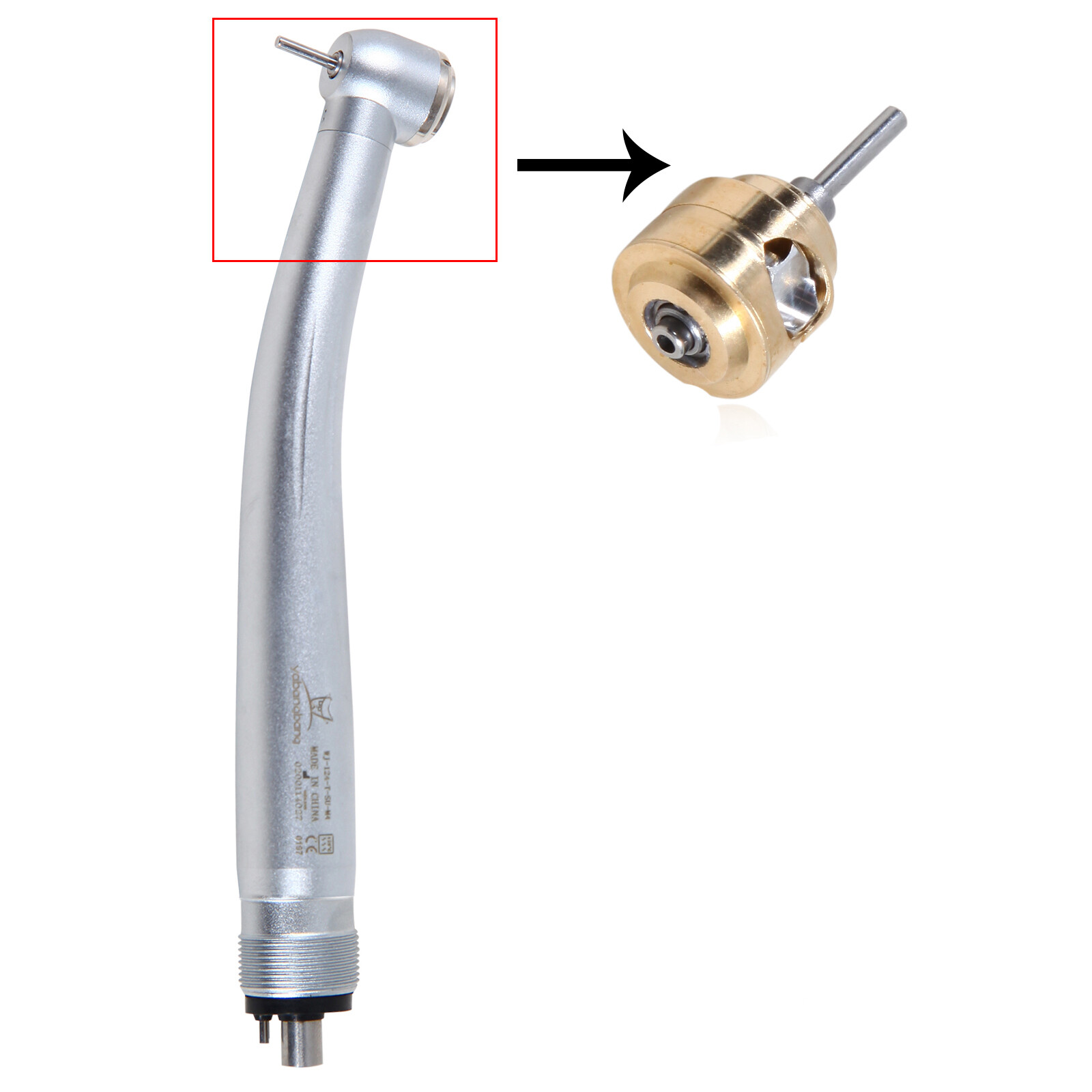 1-5* Dental Replaced Turbine Cartridge Rotor Fit NSK High Speed Handpiece YDA4/2