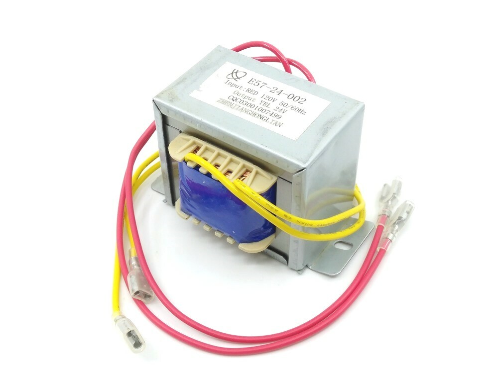 120VAC Input to 24VAC Output Transformer (120V to 24V AC) Zhenjiang E57-24-002