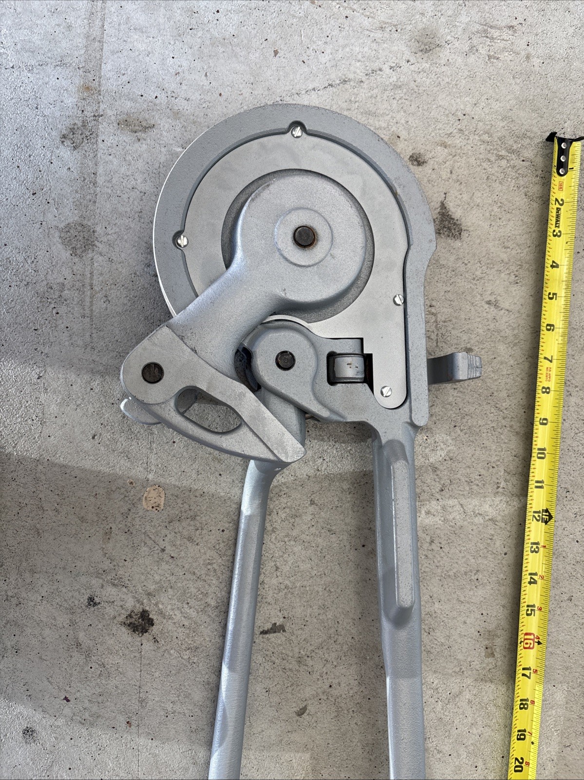 RIDGID Model 378 7/8in Geared Ratchet Tube Bender
