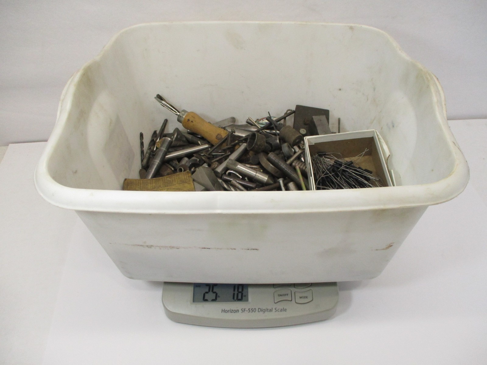 25 # POUNDS Machinist Parts Pieces Bits Hand Tools Hardware Doo Dads Scrap GC