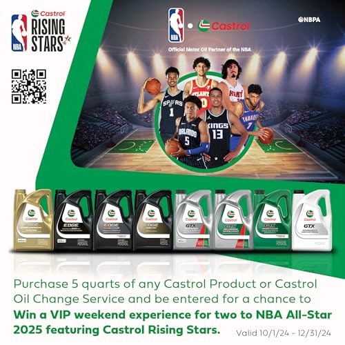 Aceite De Motor De Mezcla Sintetica Gtx High Mileage 10W-30, 5 Cuartos