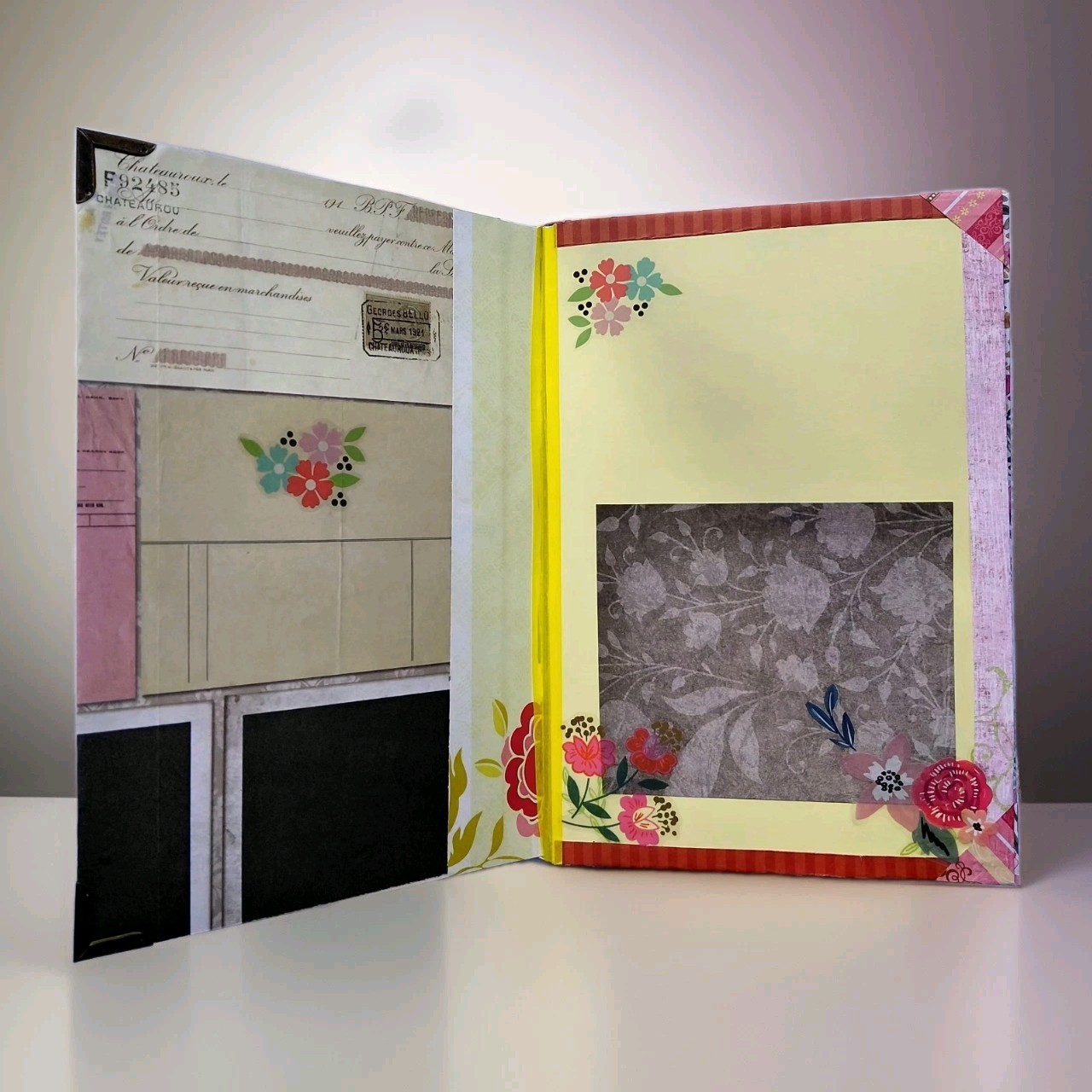Bespoken Naked Junk Journal 32 Pages OOAK A Month of Your Life Creation