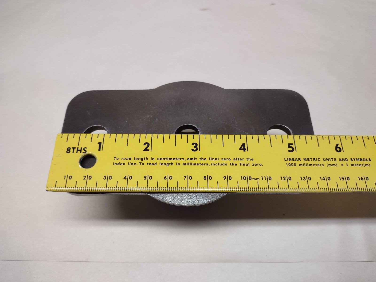 BOLT ON JACK MOUNTING TUBE / SPUD – METAL SWIVEL MOUNT – TRAILER JACK REPLACMENT