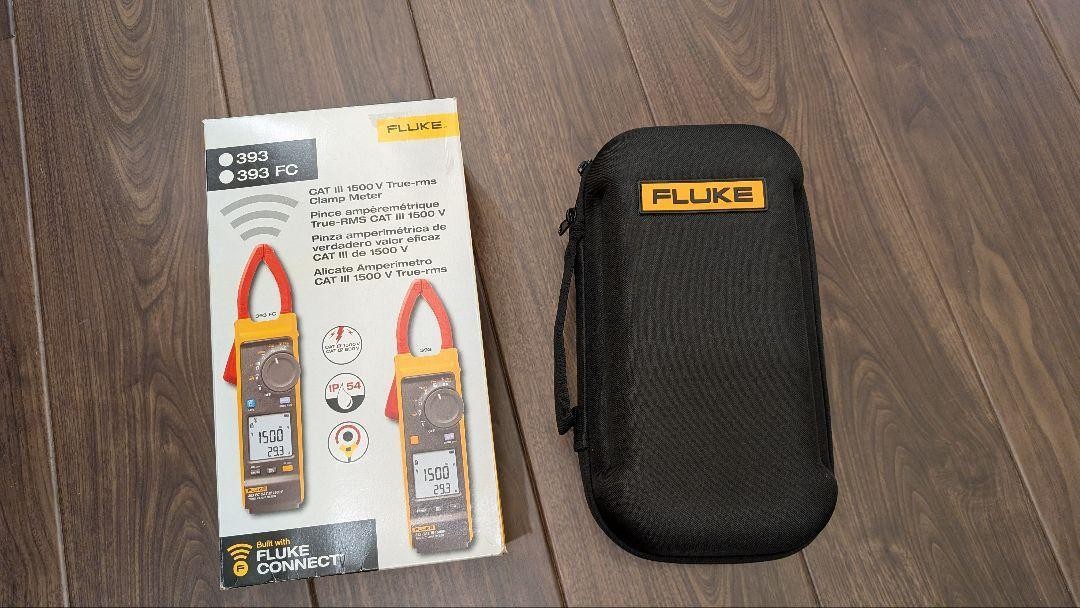 Fluke 393 FC True RMS Clamp Meter 1500V CAT III, Compact IP54 Rated NEW from JP