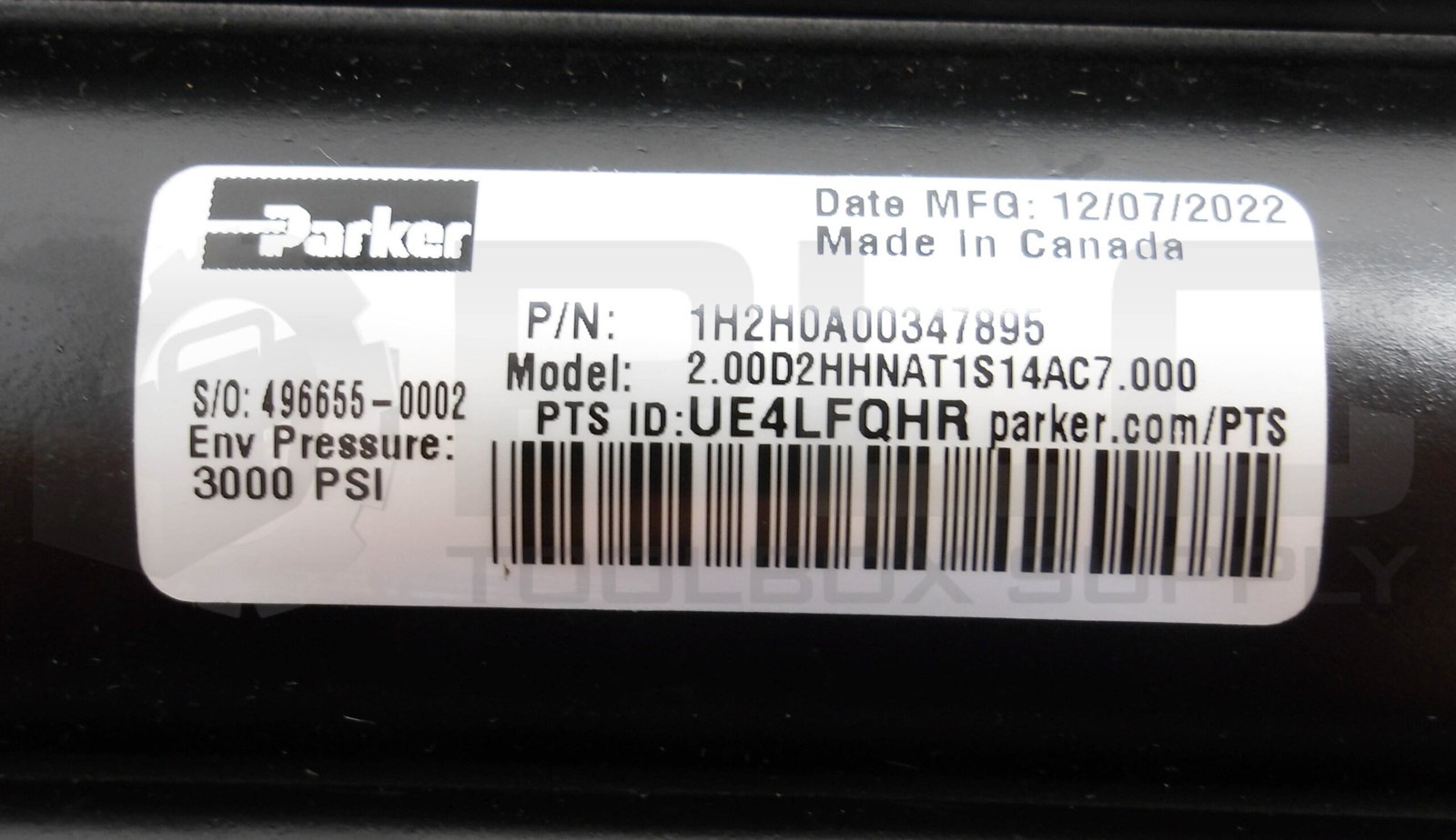 NEW PARKER 2.00D2HHNAT1S14AC7.000 HYDRAULIC CYLINDER 1H2H0A00347895