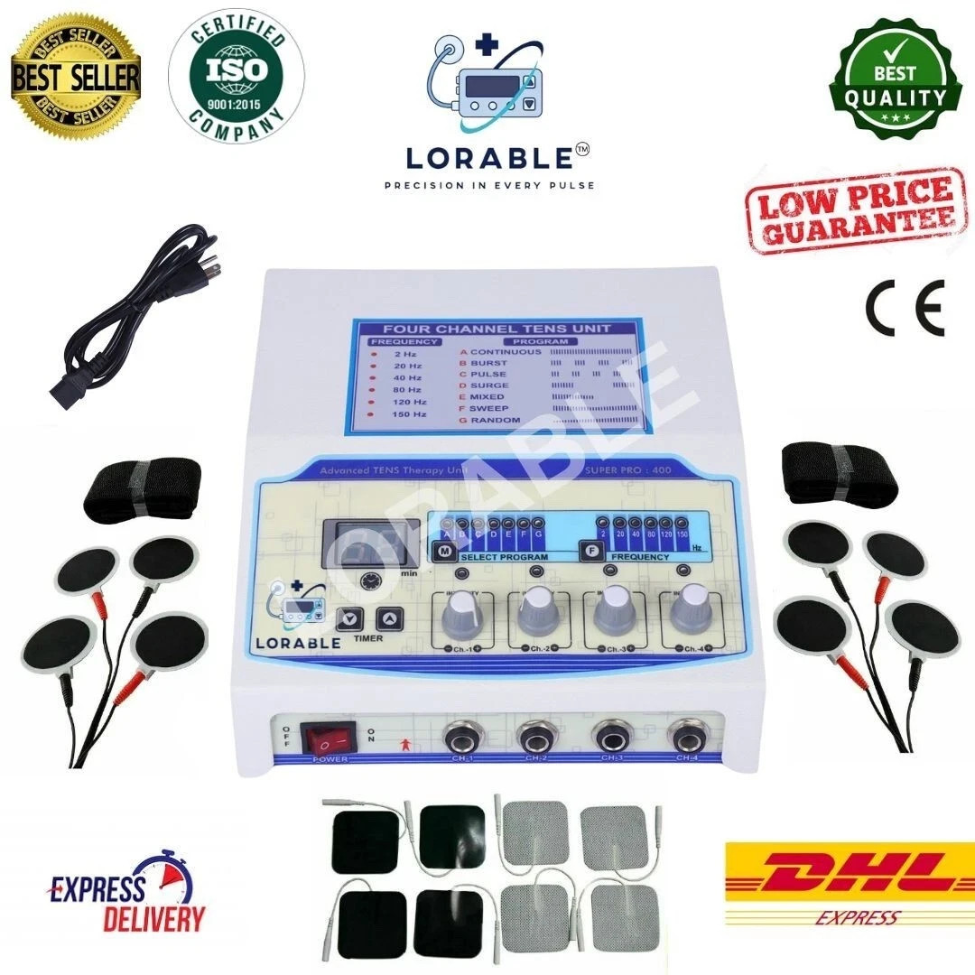 Professional Electrotherapy Physical Therapy Machine Prof 4 channel Therapy unit