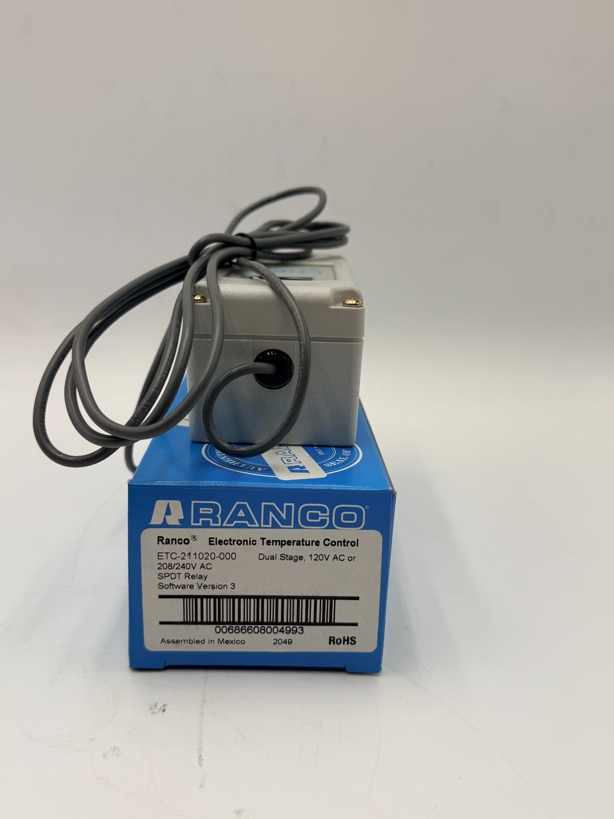 RANCO ETC -211020-000 DUAL STAGE-120-208/240V AC-SOFTWARE VERSION-3