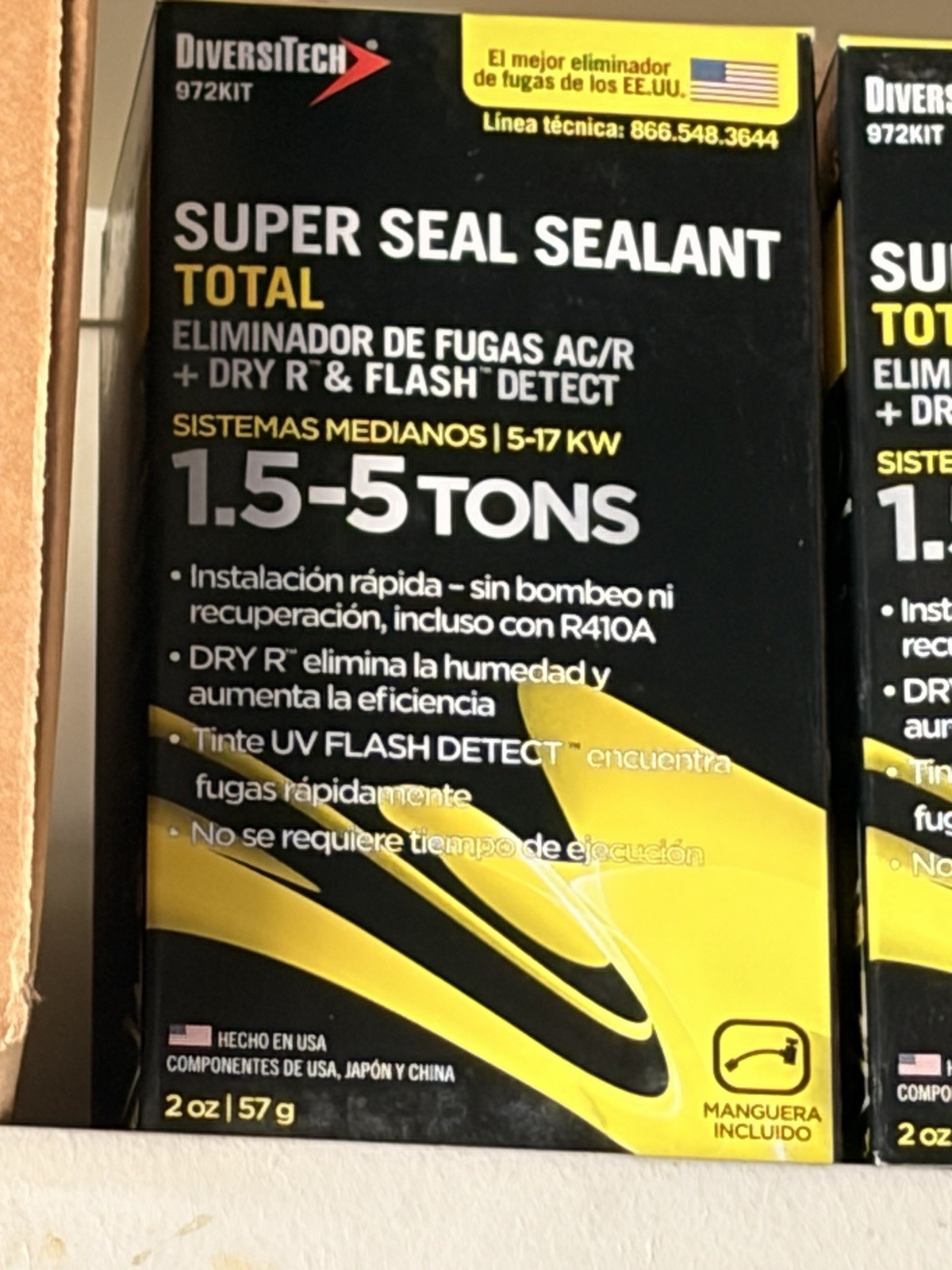 972KIT SuperSeal Sealant Total 1.5 To 5 Ton