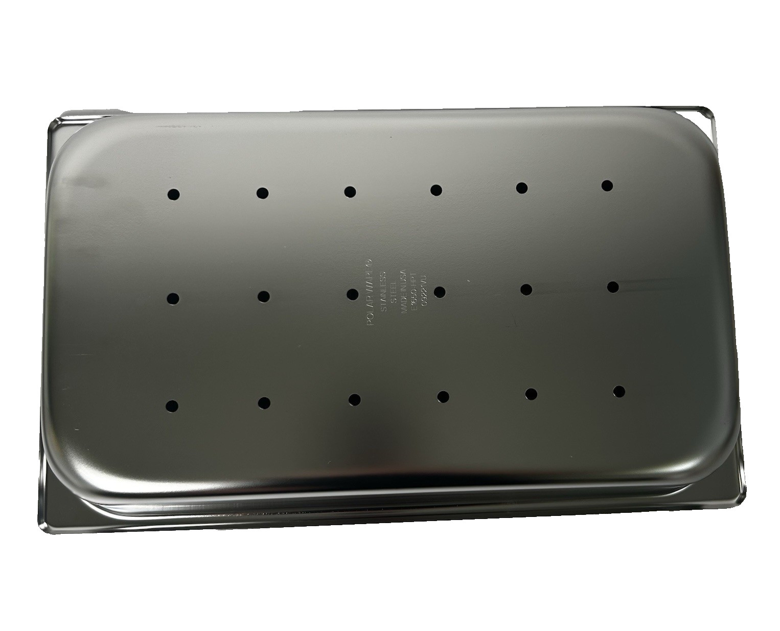Polar Ware Medical Tray E-1650-HPT Stainless Steel