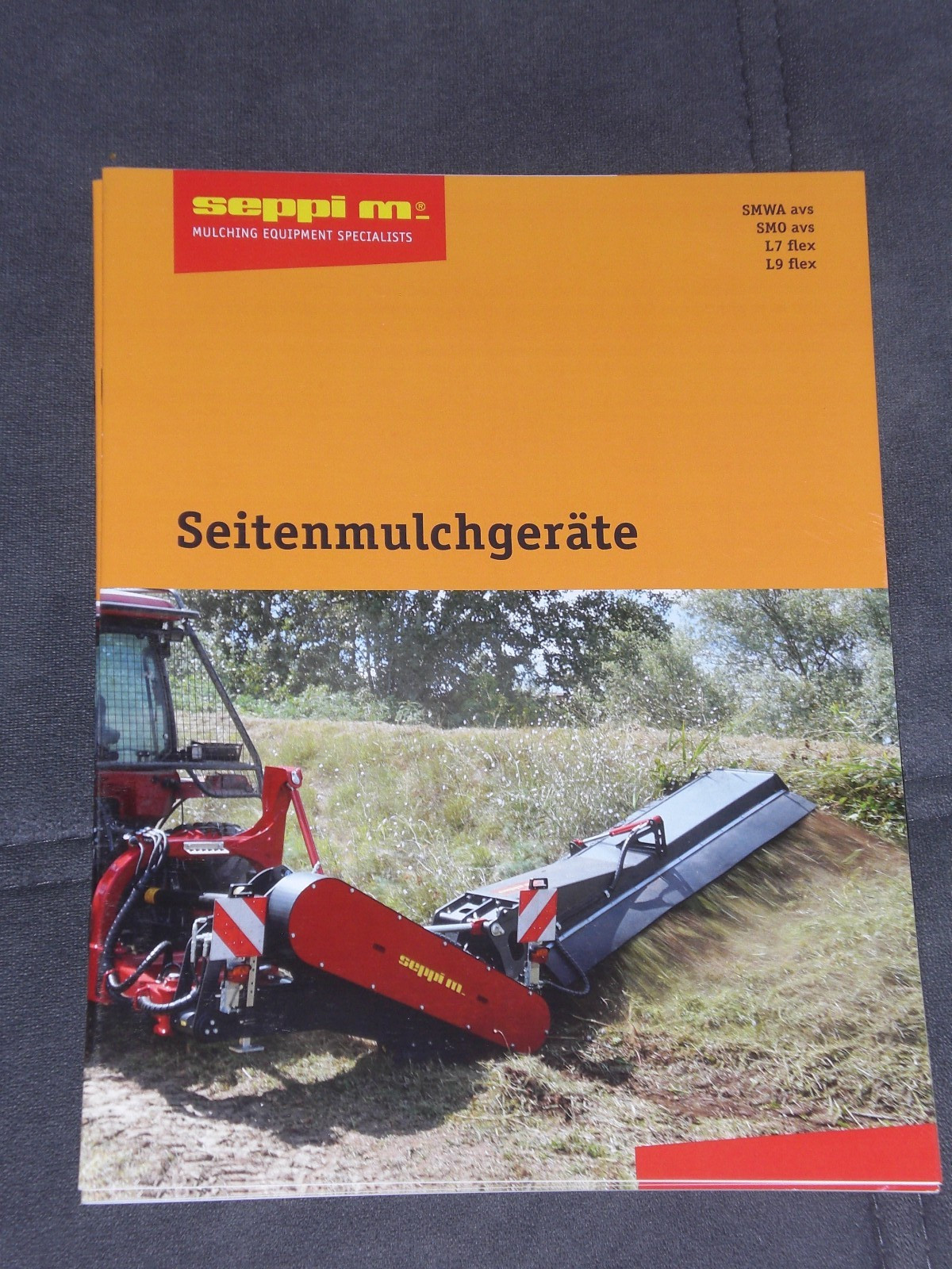 seppi m side mulchers brochure from 11/2023 (25132)