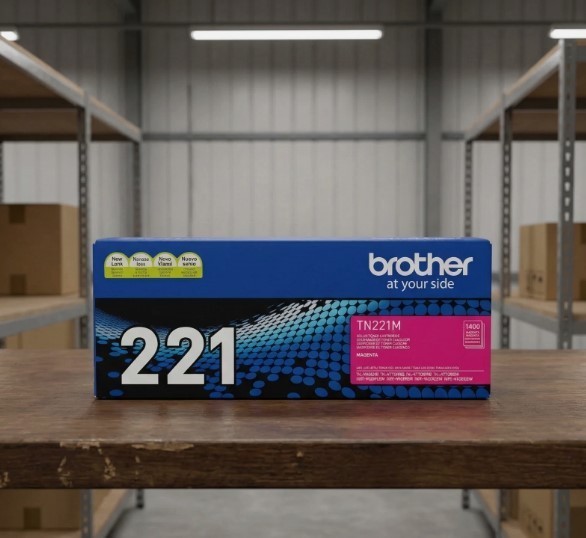 Genuine Brother TN221 Toner 4-Pack BK/C/M/Y HL-3170CDW MFC-9340CDW New