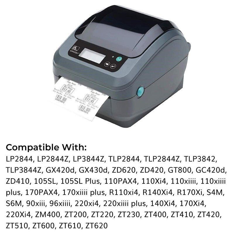 10000Labels 4″x6″ Fanfold Direct Thermal Shipping Labels Zebra & Rollo Printers