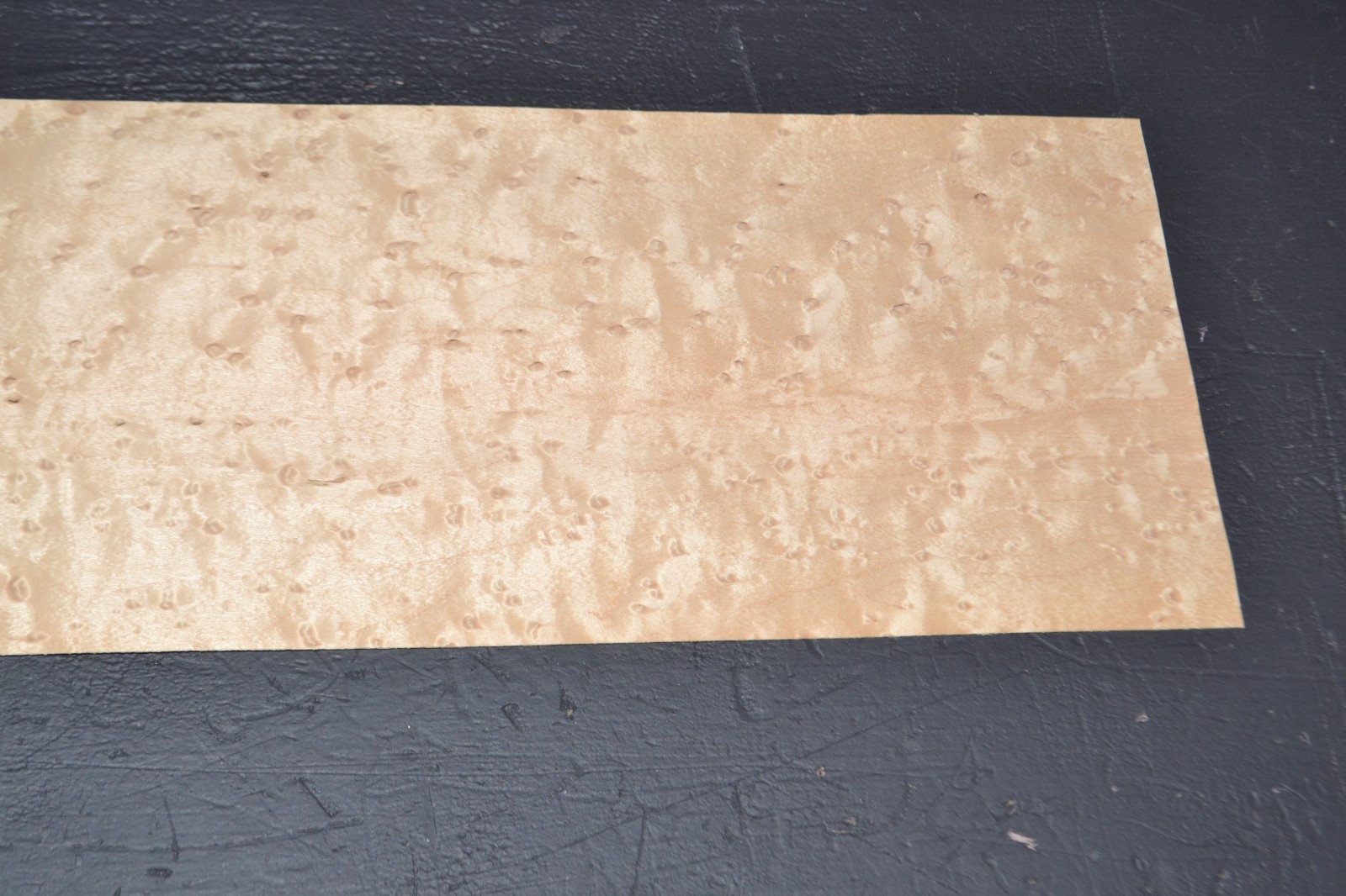 Birdseye Maple Raw Wood Veneer Sheet 6 x 60 inches 1/42nd thick 35138-80
