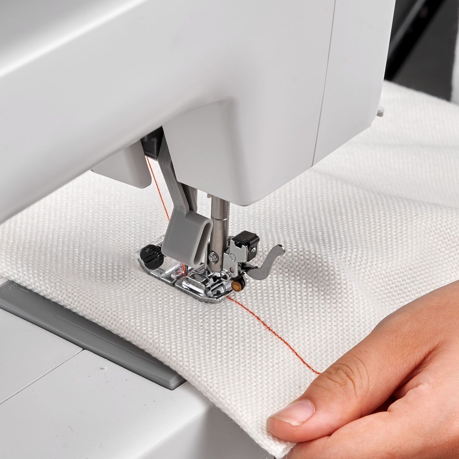 18 Stitch Sewing Machine with LED Light, Foot Pedal, Portable for Beginners